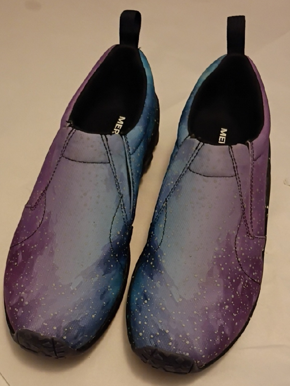 Merrell Men's Jungle Moc Loafers Shoes Galactic Purple Slip On